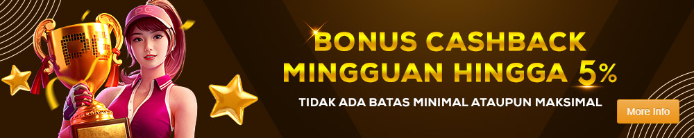 Bonus Cashback Judi Online Terbesar